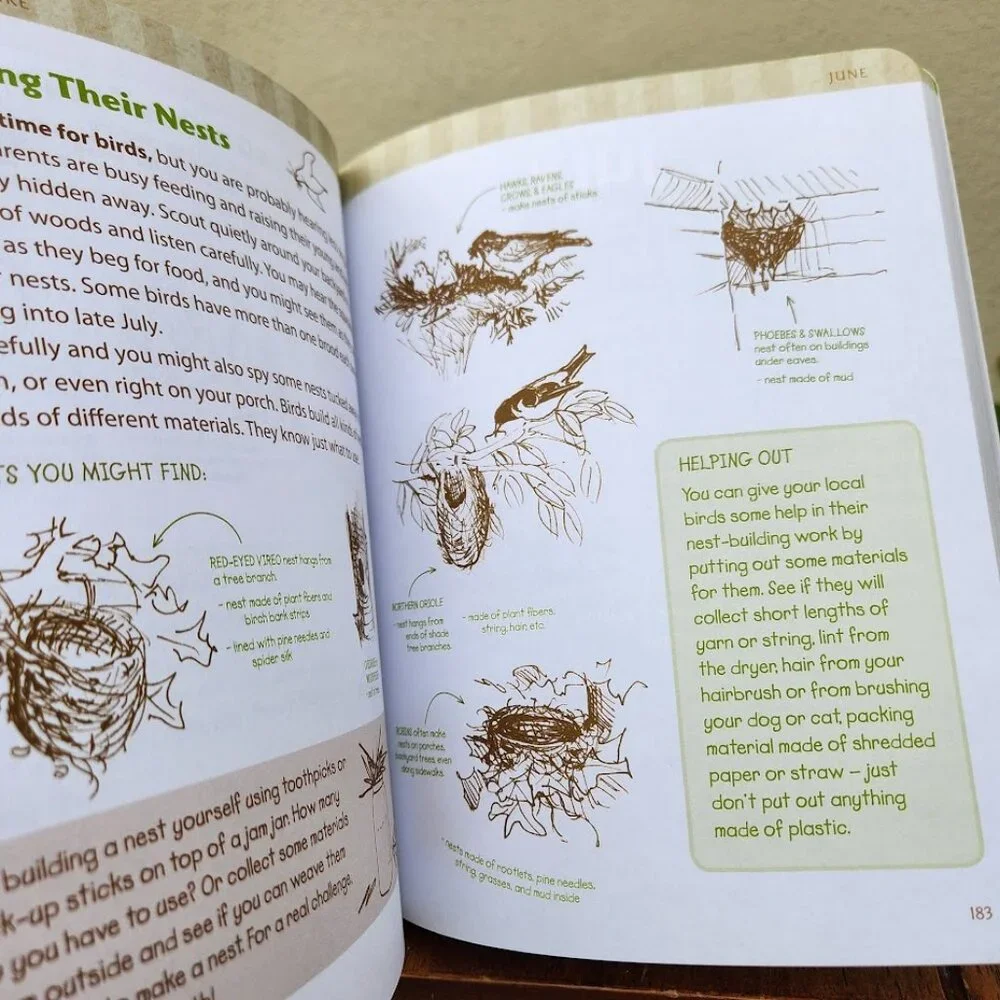 The Nature Connection Outdoor Workbook for Kids, Families, and Classrooms Clare
